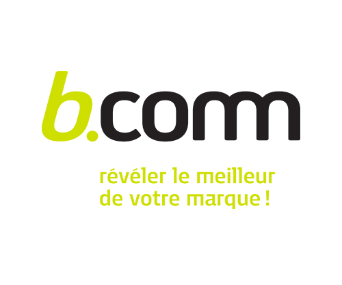 Logo officiel de Stratégie B Communication